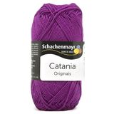 Schachenmayr Catania Pamuk Amigurumi El Örgü Ipi Ipliği Yünü - 282 Mor