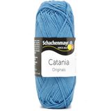Schachenmayr Catania Pamuk Amigurumi El Örgü Ipi Ipliği Yünü - 384 Mavi