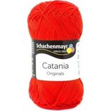 Schachenmayr Catania Pamuk Amigurumi El Örgü Ipi Ipliği Yünü - 390 Kırmızı