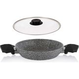 Schafer 20 cm Cam Kapaklı Granit Sahan