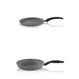 Schafer 24 cm Granit Tava ve 25 cm Krep Tavası