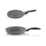 Schafer 24 Cm Granit Tava Ve 26 Cm Emoji Pankek Tavası