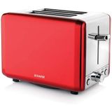 Schafer 25018 KST-017 Küchenchefs Kırmızı 1 Parça Ekmek Kızartma Makinesi