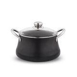 Schafer 7 Parça Ottawa Siyah Yanmaz Yapışmaz Tencere Seti