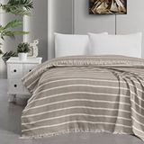 Schafer Bella Çift Kişilik Pike 200x230-1 Parça-Bej
