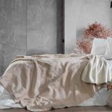 Schafer Bella Tek Kişilik Battaniye 150 x 200 Krem02 - 150 x 200 cm