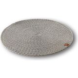Schafer Boho Hasır Amerikan Servisi -2 Li -A.gri - Açık Gri - 36 x 36 cm