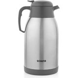 Schafer Çelik Termos 2 Litre Gri Renk - 2 lt
