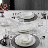 Schafer Chance Platin Yemek Takımı 56 Parça-platin Beyaz