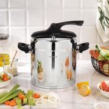Schafer Classic Pro Düdüklü Tencere 8 L-Inox - Çok Renkli