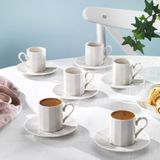 Schafer Evelynn 6 Kişilik Kahve Fincan Takımı 12 Parça-Non03