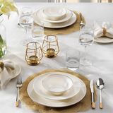 Schafer Fiesta 24 Parça 6 Kişilik Gold Yemek Takımı