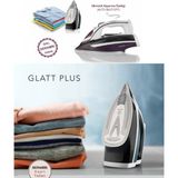 Schafer Glatt Plus 2600 W Buharlı Ütü – Kireç ve Damlama Önleyici, Otomatik Kapanma, Geniş Su Hazneli, Akrilik Taban