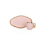 Schafer Goldie 6 Kisilik Kahve Fincan Seti 12 Parca-Pembe01