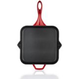 Schafer Guss Chef Döküm Kare 28 cm Kızartma Tavası