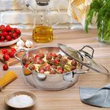 Schafer Held Çelik Basık Tencere 24 Cm 2 Parça-inox NoColor-e9a0c971