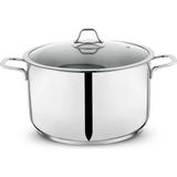 Schafer Held Derin Çelik Tencere 2 Parça 30 cm Inox - Siyah
