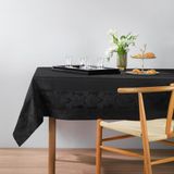 Schafer Home Amar Masa Örtüsü 150x220cm 1 Parça - Siyah