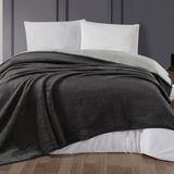 Schafer Home Bella Tek Kisilik Battaniye 150X200 -Gri02