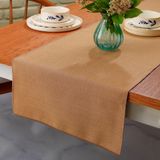 Schafer Home Bianca Keten Polyester Runner 40X160-Kahverengi