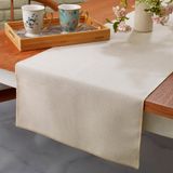 Schafer Home Bianca Keten Polyester Runner 40X160-Krem