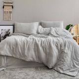 Schafer Home Etamine Pamuk Çk Nevresim Takımı 4 Parça-Gri