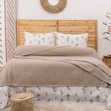 Schafer Home Hera Çift Kişilik Pike Takımı 4 Parça-Bej - 200x220