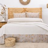 Schafer Home Hera Çift Kişilik Pike Takımı 4 Parça-Ekru - 200x220