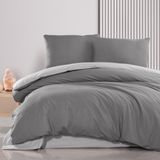 Schafer Home Mia Çift Kişilik Nevresim Takımı 4 Parça-Antrasit - 200 x 220 cm