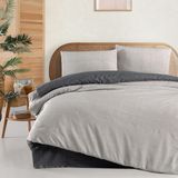 Schafer Home Perry Cift Kisilik Nevresim Takimi 4 Parca-Antrasit