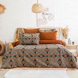 Schafer Home Premium Comfort Çift Kişilik Nevresim Takımı 6 Parça-kiremit Turuncu