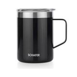 Schafer Iron Man Siyah 350 ml Kupa Termos