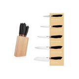 Schafer Keen Standlı Bıçak Seti-6 Parça-Kah01