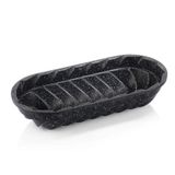 Schafer Legende Granit Döküm Baton Kek Kalıbı Siyah 35x16 cm
