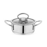 Schafer Micro Mini Basik Celik Tencere 12 Cm-2 Parca