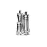 Schafer Retro Yağlık+sirkelik Seti 5 Parça-inox Gümüş