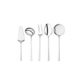 Schafer Steely Çelik Servis Seti 5 Parça-Gümüş01 1S6477-12001-GUM01