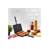 Schafer Tastemake XL Döküm Ocak Üstü Tost Izgara 20X26 cm - 2 Parça