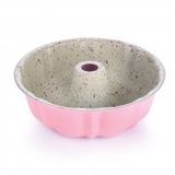 Schafer Vanille Granit Klasik 26 cm Pembe Kek Kalıbı