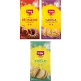 Schar 3 kg Glutensiz Un Seti Mix B-Mix C-Farina Karışık Filiz Unu Kek ve Makarna İçin