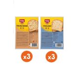 Schar 6'Lı Glutensiz Ekmek Seti Pan Blanco Pan Multigrano 250G 6 Adet Dilimli Ekmek