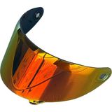 Scharf Axxis V18C Uyumlu Darkred Vizör – Uv Korumalı, Dayanıklı Kask Camı - Kırmızı