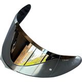 Scharf mt V12B Uyumlu Silver Vizör – Stinger / Thunder 3 Sv Uyumlu Kask Camı (Önden Açılan Model Uyumlu) - Gümüş - Gri