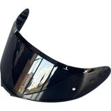 Scharf mt V12B Uyumlu Smoke Vizör – Stinger / Thunder 3 Sv Uyumlu Kask Camı (Önden Açılan Model Uyumlu) - Siyah