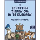 Schattige dieren om in te kleuren.: Mijn eerste kleurboek. Meer dan 30 dieren.