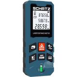 Schatz 100 Metre Lazerli Mesafe Ölçer Kırmızı Işık Lazermetre (Mavi)