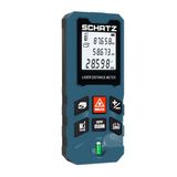 Schatz 100 Metre Lazerli Mesafe Ölçer Kırmızı Işık Lazermetre (Mavi)