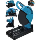 Schatz 2000W Bakır Sargılı Metal Şanzıman 355 mm Profil Metal Kesme Makinesi Mavi