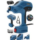 Schatz 300 Amper Sjs Metal Şanzıman Çift Kart Çift Soğutmalı El Tipi Invertör Elektrot Kaynak Makinesi Mavi