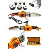 Schatz Profesyonel 1000 Watt Sjs Metal Şanzıman Pprc Pvc Boru Kaynak Makinesi Turuncu